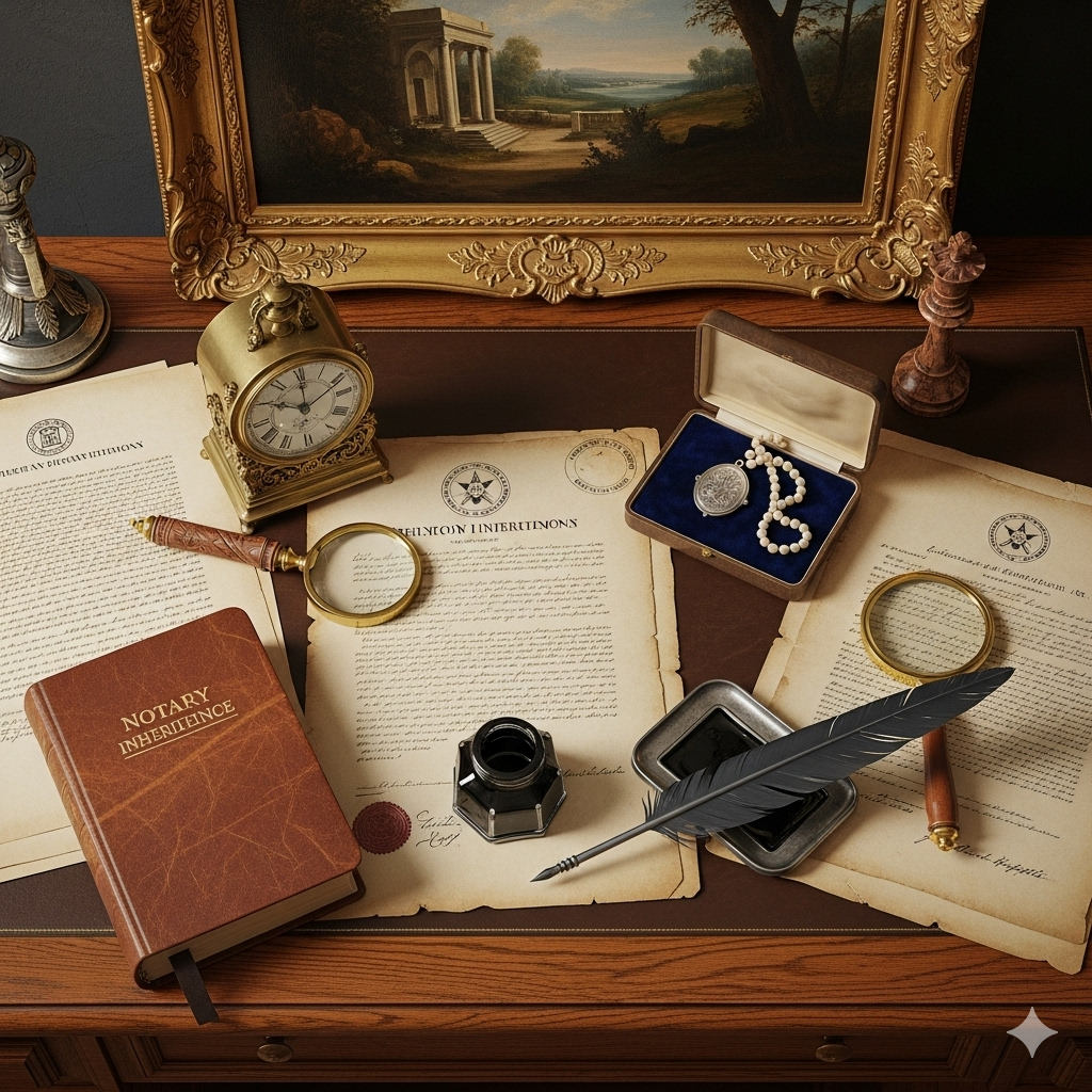 Inventario-dell'-Eredità- dal- Notaio