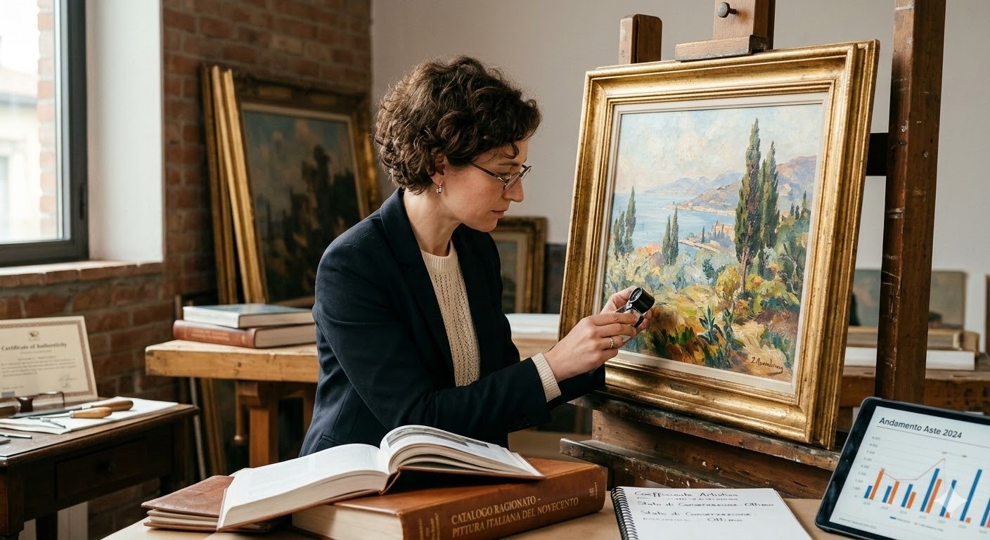 Guida alla valutazione di un quadro a olio e calcolo del prezzo